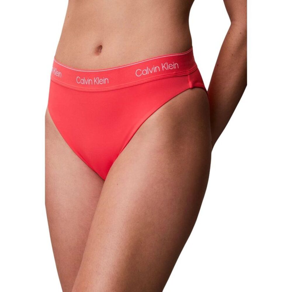 Calvin Klein Jeans Orange Recycled Polyester Swim Women's Briefs